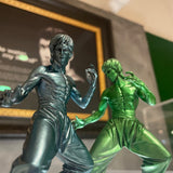 「世紀之星」李小龍銅像迷你模型(單色版)