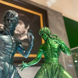 「世紀之星」李小龍銅像迷你模型(單色版)