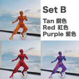 「世紀之星」李小龍銅像迷你模型套裝(套裝A&B)