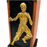 Bruce Lee Square 7" Pillar Candle With Base - Bruce Lee Club