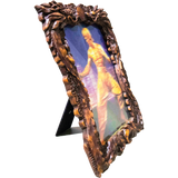 Bruce Lee Statue 3D Photo with Frame - Bruce Lee Club