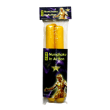 Bruce Lee Toy Nunchakus (Yellow) - Bruce Lee Club Bruce Lee Toys and Gifts for all Bruce Lee Lovers