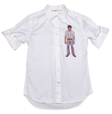 #SEMRM-004 Emanate Meili x Bruce Lee Club x Raphael Ma - Men's Shirt with Bruce Lee Body Prints (Style A) - Bruce Lee Club