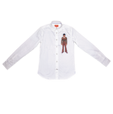 #SEMRM-005 Emanate Meili x Bruce Lee Club x Raphael Ma - Men's Shirt with Bruce Lee Body Prints (Style B) - Bruce Lee Club