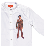 #SEMRM-005 Emanate Meili x Bruce Lee Club x Raphael Ma - Men's Shirt with Bruce Lee Body Prints (Style B) - Bruce Lee Club