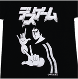 #T018 Bruce Lee Black&White Comic Style Printed T-shirt - Bruce Lee Club