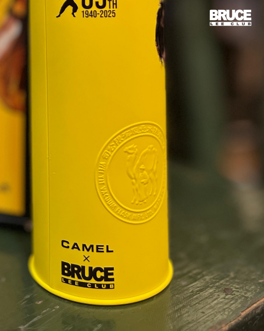 予約販売】Camel x ブルース・リー 85周年記念サーモスフラスク
