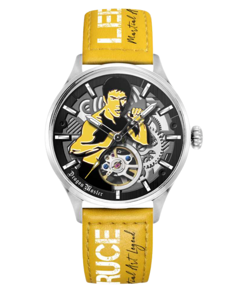 BRUCE LEE Timepieces - BL.3952M (Yellow Leather Strap)