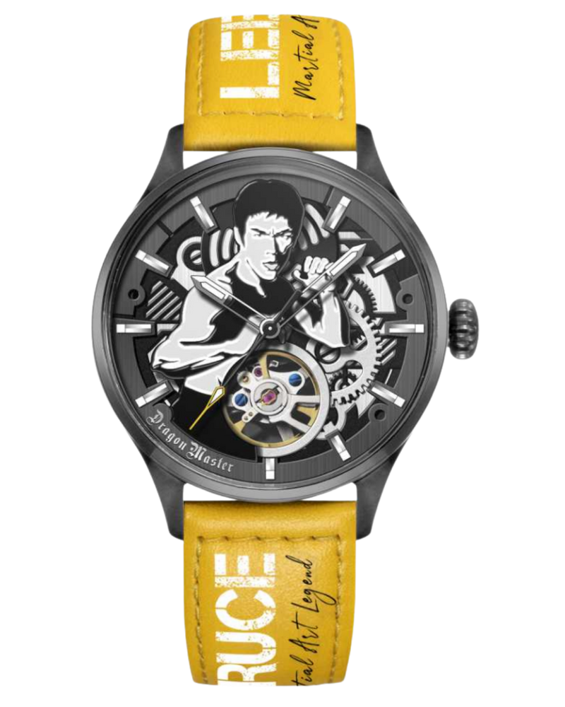 BRUCE LEE Timepieces - BL.3952M (Yellow Leather Strap)