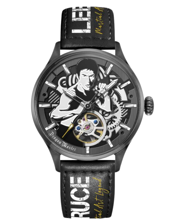 BRUCE LEE Timepieces - BL.3952M (Black Leather Strap)
