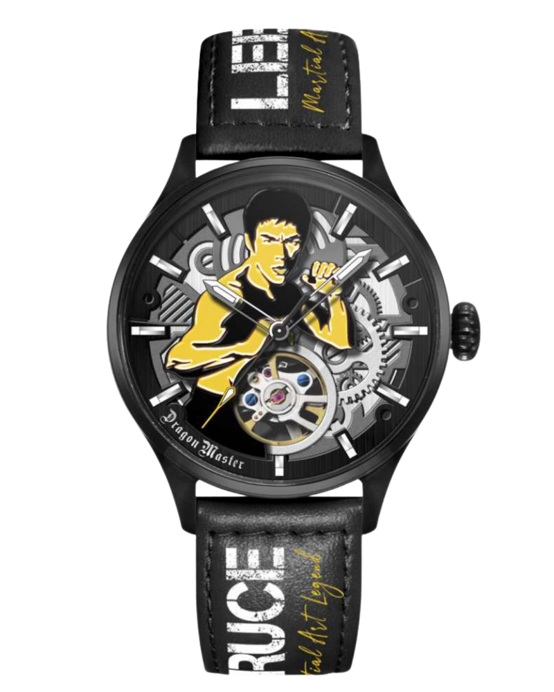 BRUCE LEE Timepieces - BL.3952M (Black Leather Strap)