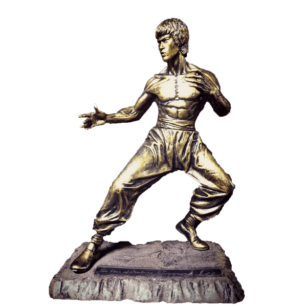 BRUCE LEE ブルース・リーの胸像 ブロンズ肖像 約30cm BRUCE LEE ブルース・リーの胸像 ブロンズ肖像 約30cm BRUCE LEE