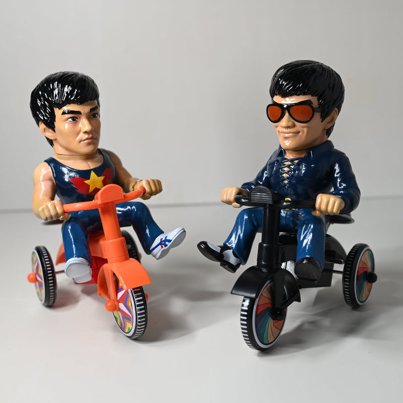 Bruce Lee Club x PLANET-X - TRIKES OF DRAGON Tricycles Toys (Orange / Black)