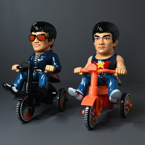 Bruce Lee Club x PLANET-X - TRIKES OF DRAGON Tricycles Toys (Orange / Black)
