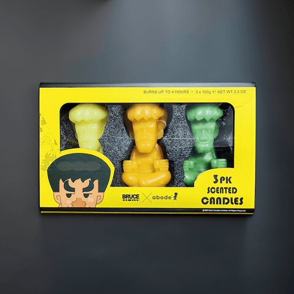 Abode x Bruce Lee Club: Vibrant Fusion Candle Set - Bruce Lee Club