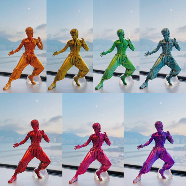 "The Star of the Century" Bruce Lee Mini Statue Set (Full set with 7 color)