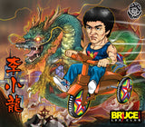 Bruce Lee Club x PLANET-X - TRIKES OF DRAGON Tricycles Toys (Orange / Black)