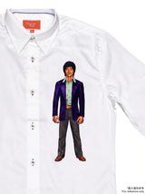 #SEMRM-006 Emanate Meili x Bruce Lee Club x 馬少飛コラボシリーズ ブルース・リークラシックファッションプリントMen'sシャツ（Cタイプ）
