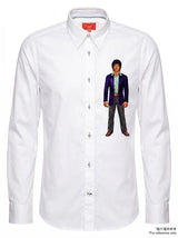 #SEMRM-006 Emanate Meili x Bruce Lee Club x 馬少飛コラボシリーズ ブルース・リークラシックファッションプリントMen'sシャツ（Cタイプ）
