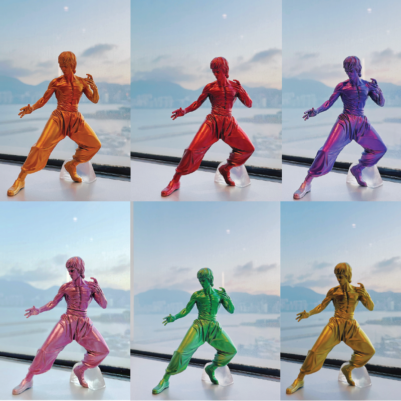 "The Star of the Century" Bruce Lee Mini Statue Set (Set A & B)