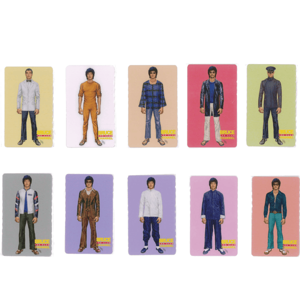 “PHANTASMAGORIC BL” Card Sticker Set by Raphael Ma (10 pcs 1 set) - Bruce Lee Club