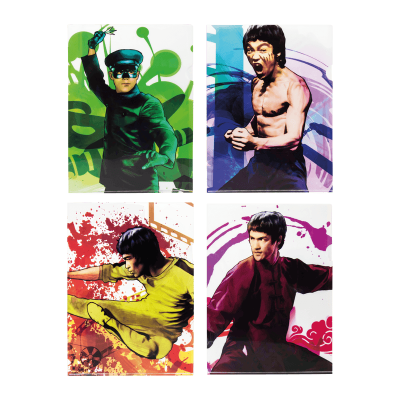 Bruce Lee Color Printing A4 L-Files - Bruce Lee Club Bruce Lee Collectible and Gift for all Bruce Lee Lover 