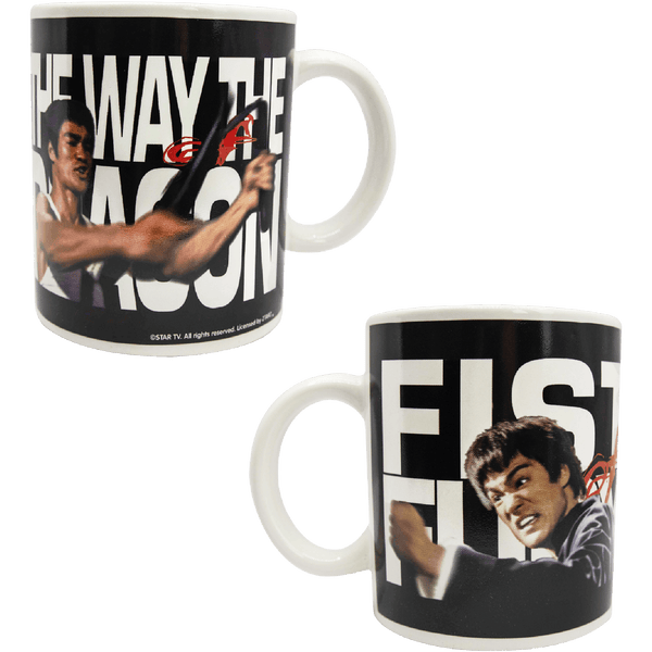 Bruce Lee Mug - Fist of Fury / Way of the Dragon - Bruce Lee Club