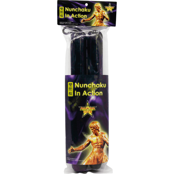 Bruce Lee Toy Nunchakus (Black) - Bruce Lee Club