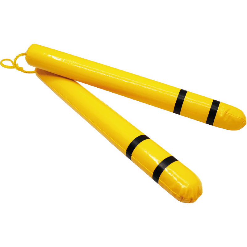 Bruce lee yellow nunchucks sales