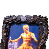 Bruce Lee Statue 3D Photo with Frame