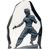 Star Of The Century Bronze Statue Crystal Decoration - Bruce Lee Club