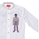 Emanate Meili x Bruce Lee Club x Raphael Ma - Men's Shirt with Bruce Lee Body Prints (Style A)