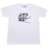 #T011 Bruce Lee Club 2016-17s Membership T-shirt Japan Limited Edition - Bruce Lee Black&White Printed T-shirt