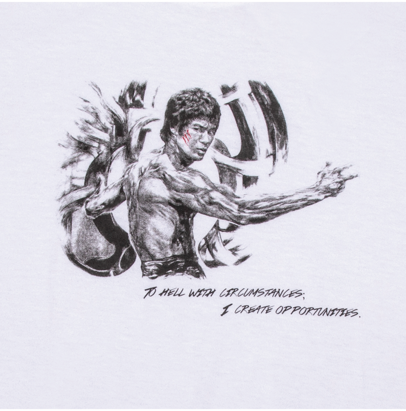 #T011 Bruce Lee Club 2016-17s Membership T-shirt Japan Limited Edition - Bruce Lee Black&White Printed T-shirt - Bruce Lee Club
