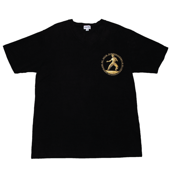 #T013 'Star of the Century' Bruce Lee Statue Erection Commemorative T-shirt - Bruce Lee Club