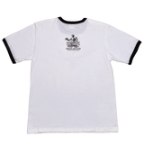 #T015 Way of the Dragon Film Crew Remake Black Round-neck T-shirt (Black & White Print) - Bruce Lee Club