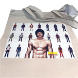 Work of Artist Raphael Ma｜Bruce Lee Tote Bag- Fashion Portrait - Bruce Lee Club