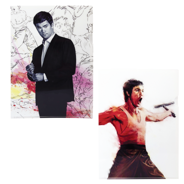 Design of Ma Siu Fei - Bruce Lee A4 L-Files (2 Ver.) - Bruce Lee Club Bruce Lee Collectible and Gift for all Bruce Lee Lovers !