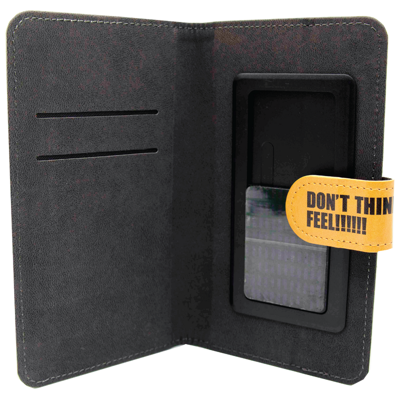 Bruce Lee Club DON'T THINK. FEEL Fold-over Phone Case - Bruce Lee Club