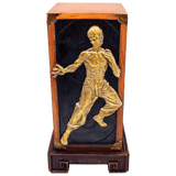 Bruce Lee Square 7" Pillar Candle With Base - Bruce Lee Club