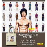 Work of Artist Raphael Ma｜Bruce Lee Tote Bag- Fashion Portrait - Bruce Lee Club